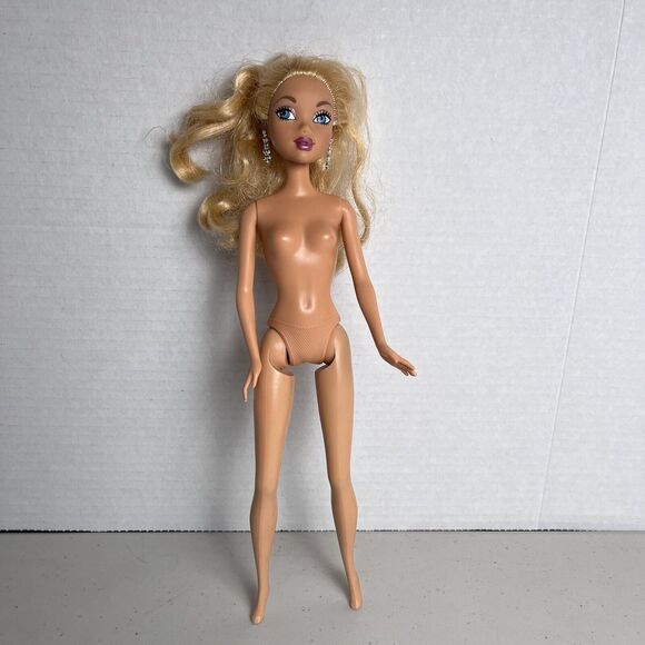 Barbie My Scene Wave 1 First Edition Mattel 2002 Nude Earrings - Picture 15 of 16
